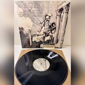 Age of Empires 1997 PC Real Time Strategy Video Game Soundtrack 1LP Vinyl Record